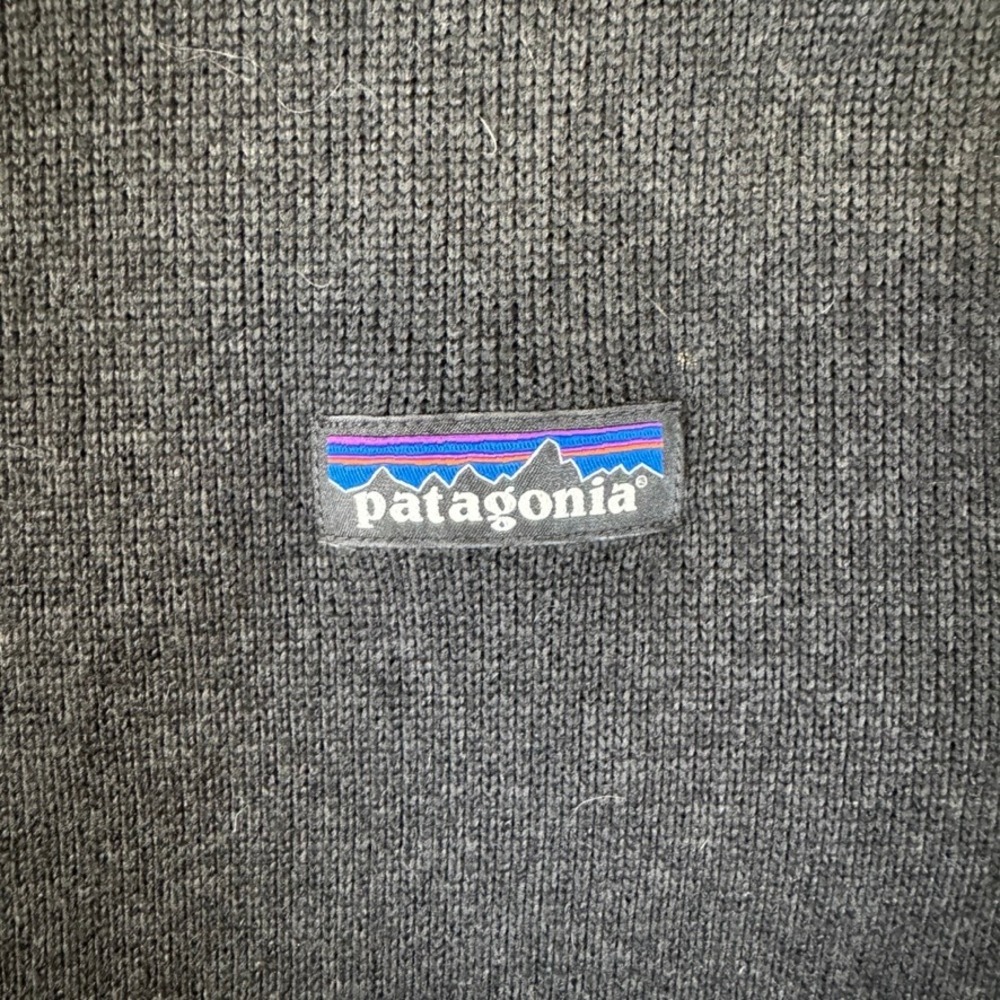 Patagonia Better Sweater Full Zip Jacket Black Heather Fleece Womens Medium - Picture 3 of 14